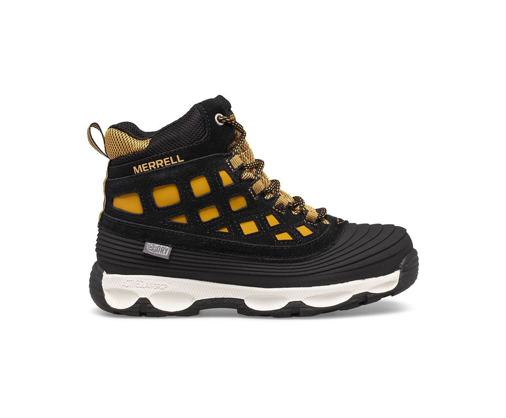 Merrell Boots Black/Brown - Thermoshiver 2.0 Waterproof - Kids 13ZPXCBEY